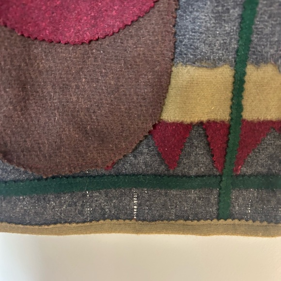 Parsley And Sage Art To Wear Sz M Wool Floral Embroidered Jacket Lagenlook Artsy - Picture 4 of 7